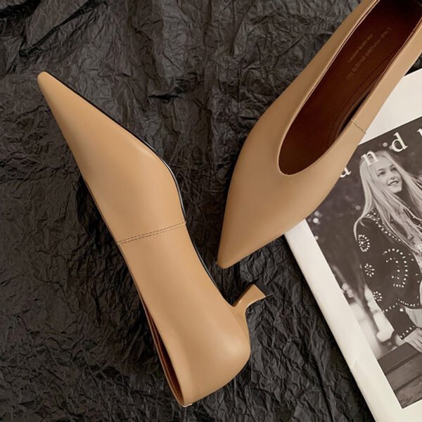 CHIKO Francesca Pointy Toe Kitten Heels Pumps Shoes - Image 2