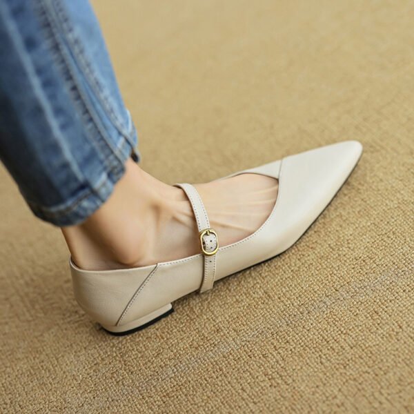 CHIKO Malani Pointy Toe Block Heels Mary Jane Shoes - Image 2