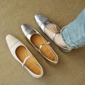 CHIKO Alicia Round Toe Block Heels Mary Jane Shoes