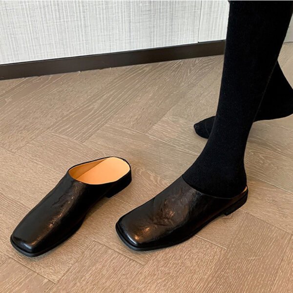 CHIKO Regina Square Toe Block Heels Clogs/Mules Shoes - Image 2
