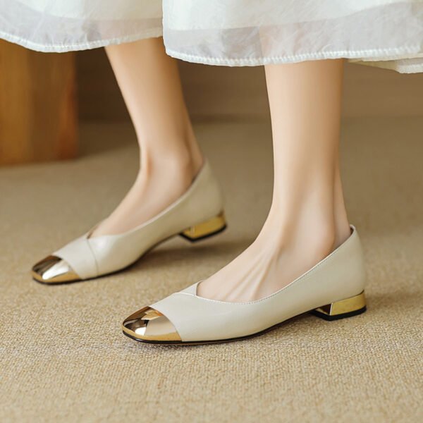 CHIKO Lyra Square Toe Block Heels Pumps Shoes - Image 2