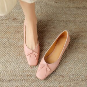 CHIKO Rhea Square Toe Block Heels Pumps Shoes