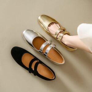 CHIKO Daniella Round Toe Block Heels Mary Jane Shoes