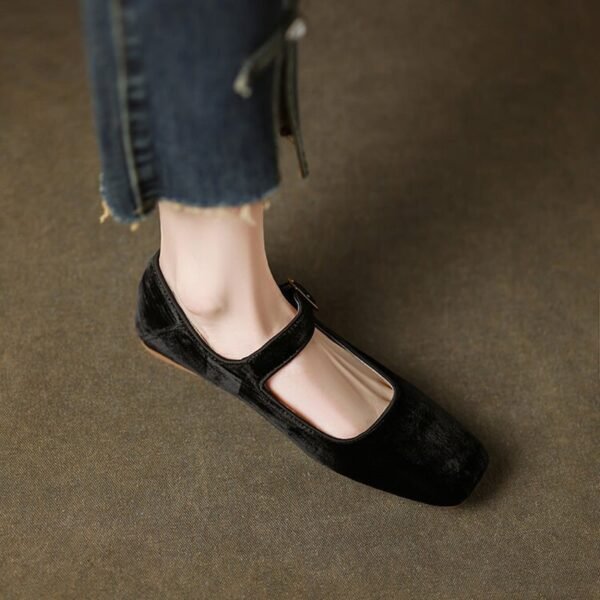 CHIKO Marlee Square Toe Block Heels Mary Jane Shoes - Image 2