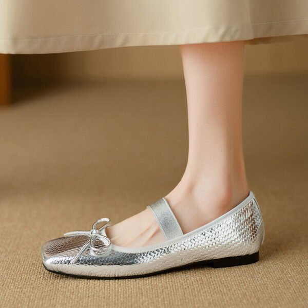CHIKO Aisha Square Toe Block Heels Mary Jane Flats - Image 2