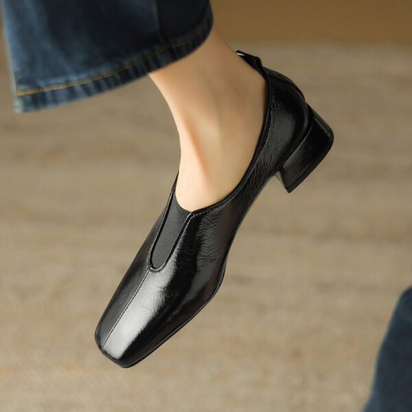CHIKO Sylvia Square Toe Block Heels Pumps Shoes - Image 2
