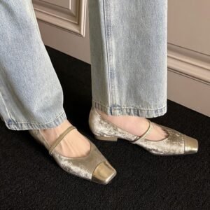 CHIKO Kayleigh Square Toe Block Heels Mary Jane Shoes