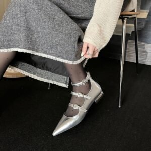CHIKO Kensley Pointy Toe Block Heels Pumps Shoes