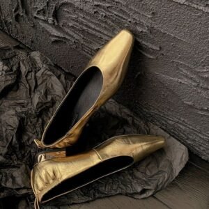 CHIKO Amora Square Toe Block Heels Pumps Shoes