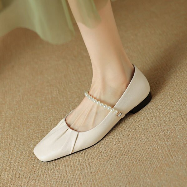 CHIKO Luciana Square Toe Block Heels Mary Jane Shoes - Image 2