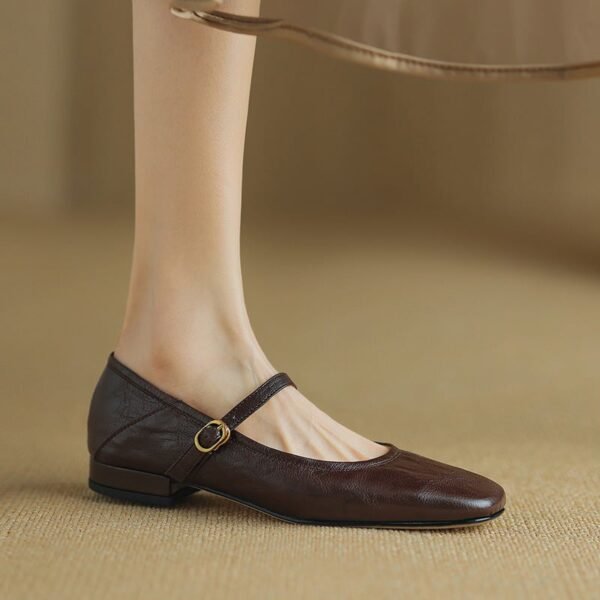 CHIKO Dream Square Toe Block Heels Mary Jane Shoes