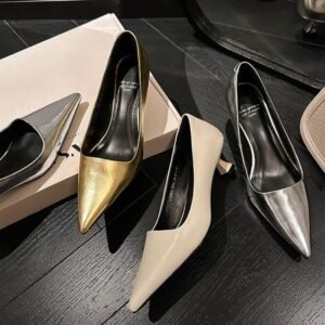 CHIKO Aliana Pointy Toe Kitten Heels Pumps Shoes