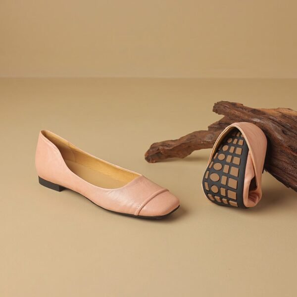 CHIKO Khaleesi Square Toe Block Heels Pumps Shoes
