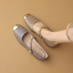CHIKO Aleah Square Toe Block Heels Mary Jane Shoes