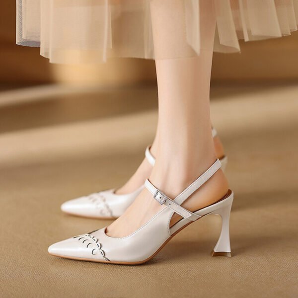 CHIKO Marceline Pointy Toe Stiletto Slingback Shoes - Image 2