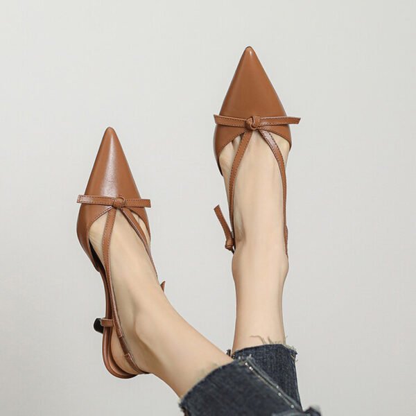 CHIKO Estrella Pointy Toe Stiletto Slingback Shoes - Image 2