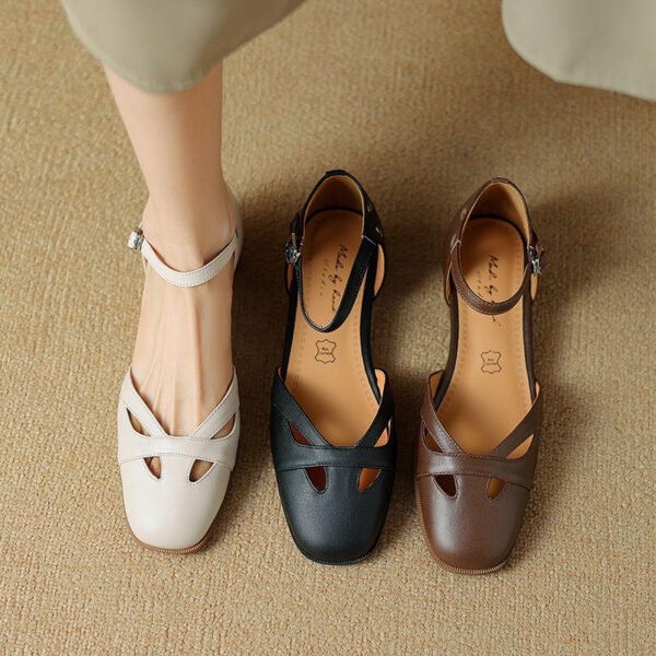 CHIKO Kylee Square Toe Block Heels Pumps Shoes - Image 2