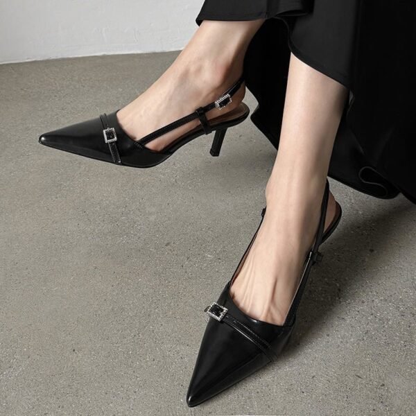 CHIKO Jenesis Pointy Toe Stiletto Slingback Shoes - Image 2