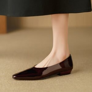 CHIKO Karsyn Pointy Toe Block Heels Pumps Shoes