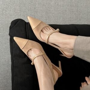 CHIKO Jayleen Pointy Toe Stiletto Slingback Shoes