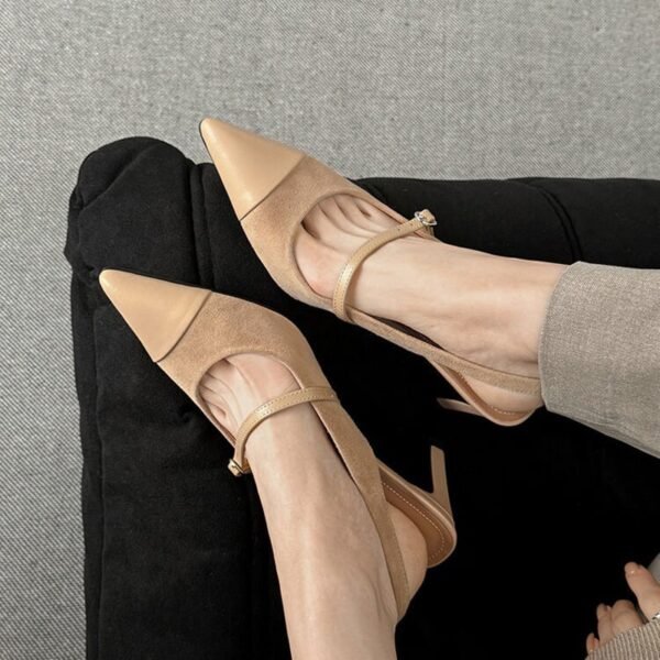 CHIKO Jayleen Pointy Toe Stiletto Slingback Shoes