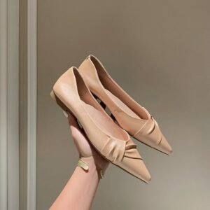 CHIKO Charley Pointy Toe Block Heels Pumps Shoes