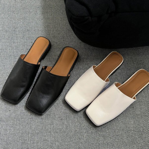 CHIKO Leanna Square Toe Block Heels Clogs/Mules Shoes - Image 2