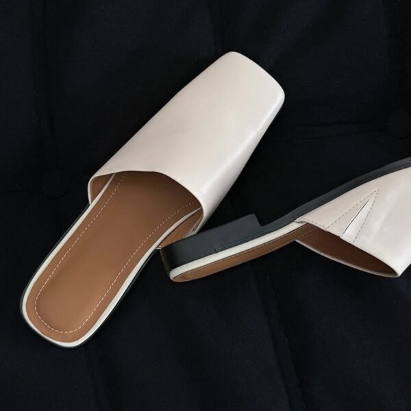 CHIKO Leanna Square Toe Block Heels Clogs/Mules Shoes