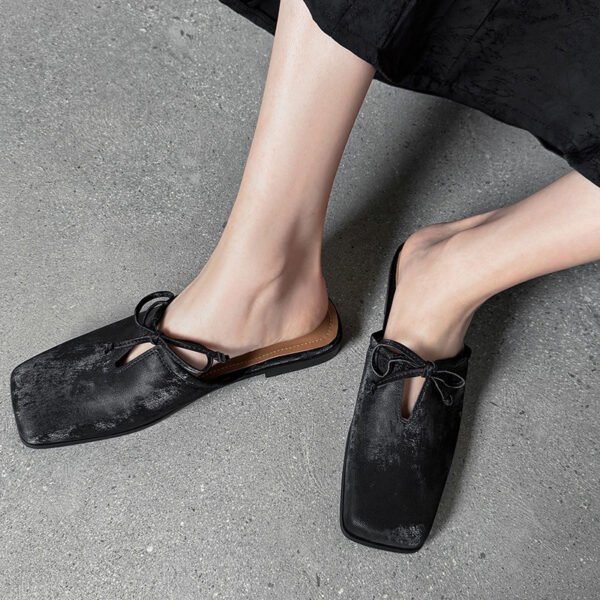CHIKO Avalynn Square Toe Block Heels Clogs/Mules Shoes - Image 2
