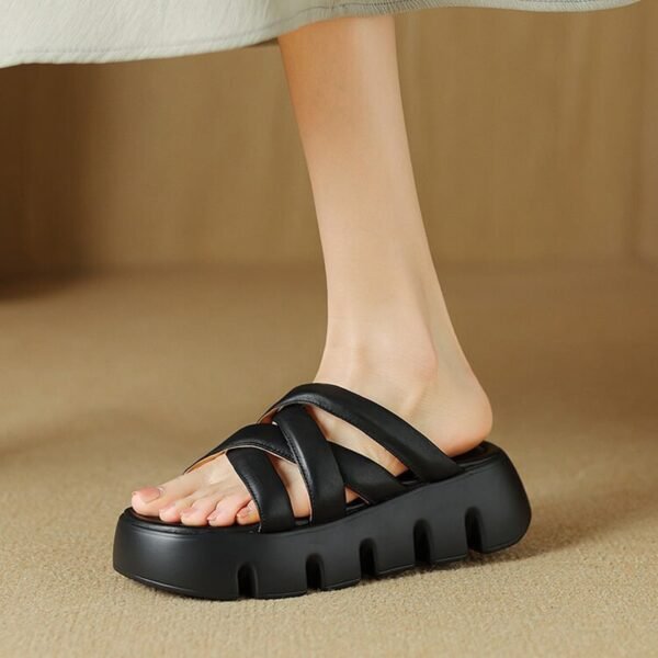 CHIKO Rosalyn Open Toe Flatforms Slides Sandals - Image 2