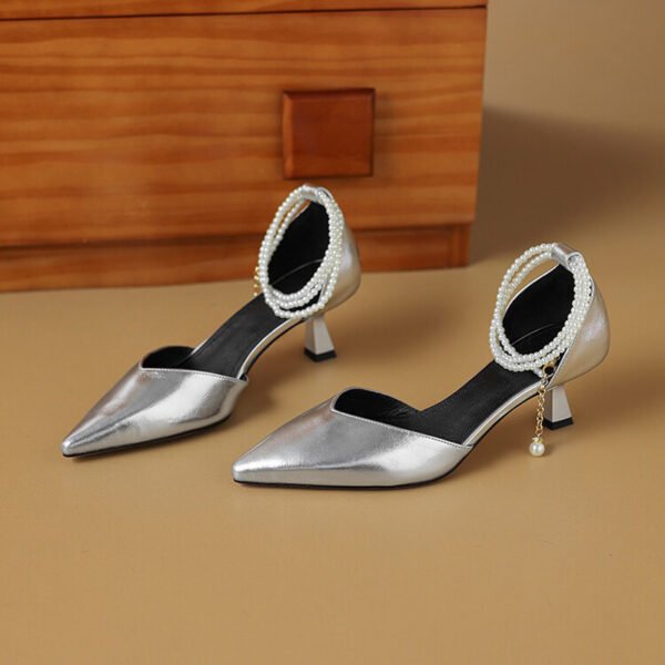 CHIKO Elisabeth Pointy Toe Kitten Heels Pumps Shoes - Image 2