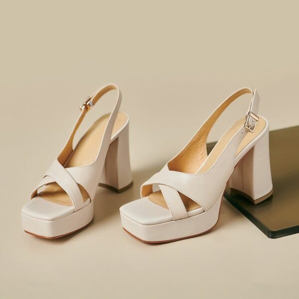 CHIKO India Open Toe Block Heels Heeled Sandals
