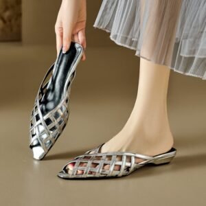 CHIKO Imran Peep Toe Block Heels Clogs/Mules Shoes