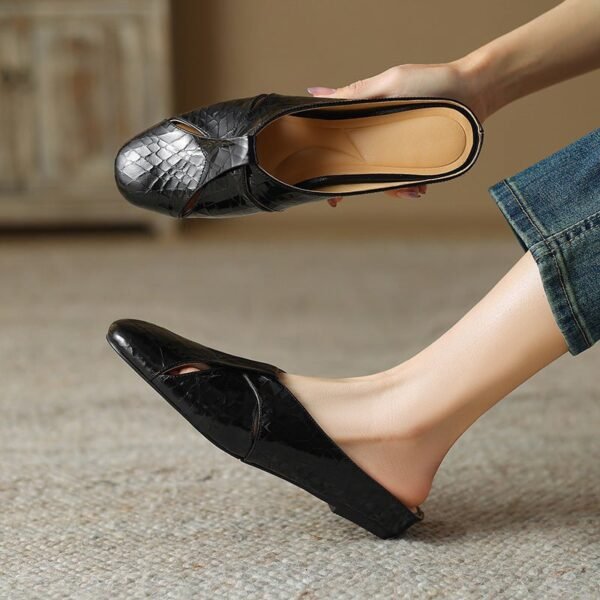 CHIKO Indalecio Round Toe Wedge Clogs/Mules Shoes - Image 2