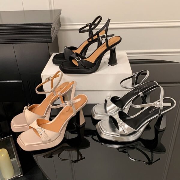CHIKO Marlowe Open Toe Stiletto Platforms Sandals - Image 2