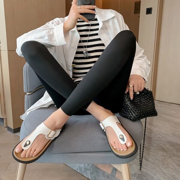 CHIKO Johanna Open Toe Flatforms Slides Sandals - Image 2