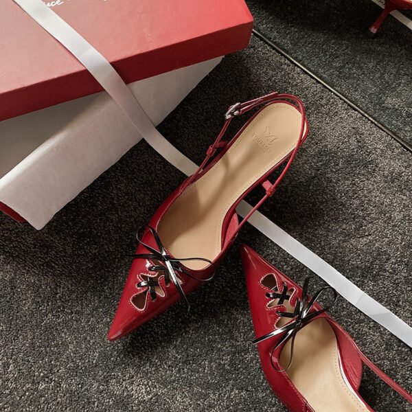 CHIKO Valery Pointy Toe Stiletto Slingback Shoes - Image 2