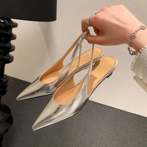 CHIKO Madisyn Pointy Toe Wedge Slingback Shoes - Image 2