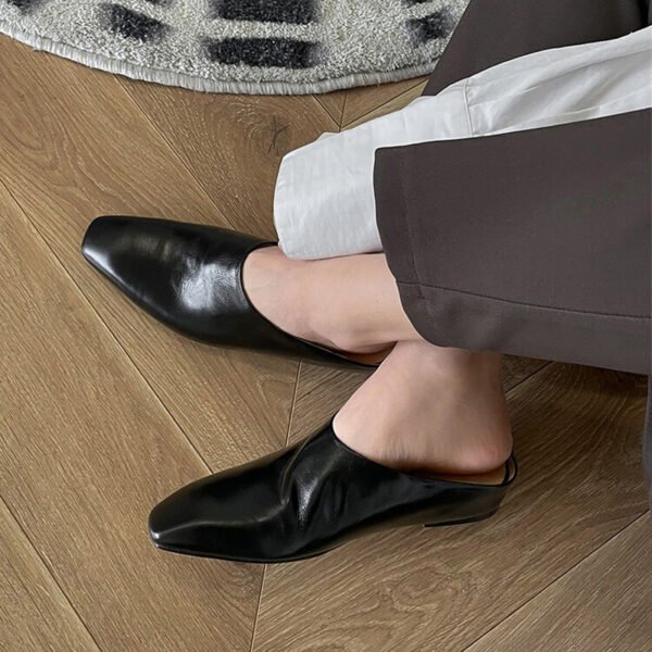 CHIKO Iman Square Toe Wedge Clogs/Mules Shoes - Image 2