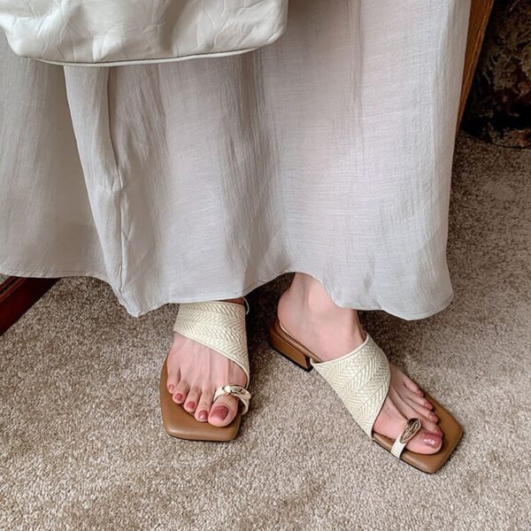 CHIKO Kaly Open Toe Block Heels Slides Sandals - Image 2