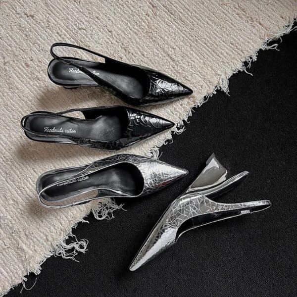 CHIKO Ayleen Pointy Toe Wedge Slingback Shoes - Image 2