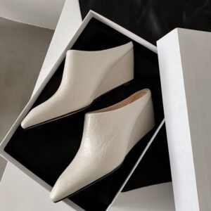 CHIKO Kayla Pointy Toe Wedge Clogs/Mules Shoes
