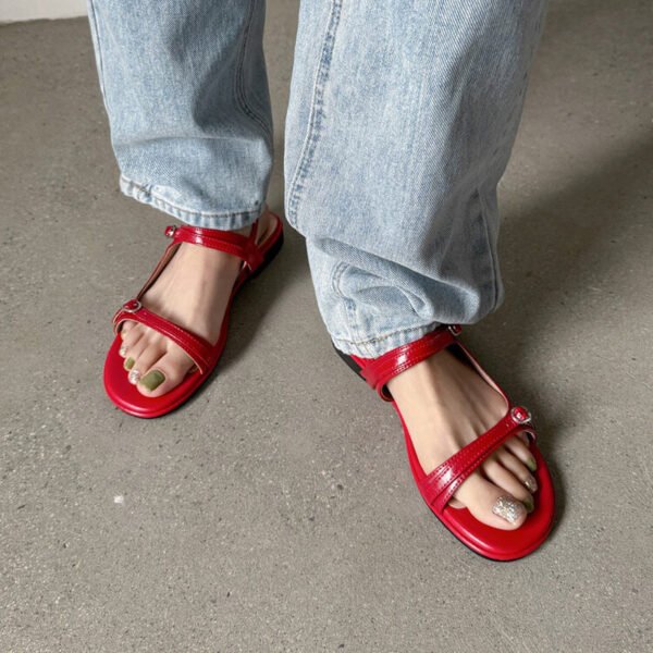 CHIKO Kamiyah Open Toe Block Heels Flats Sandals - Image 2