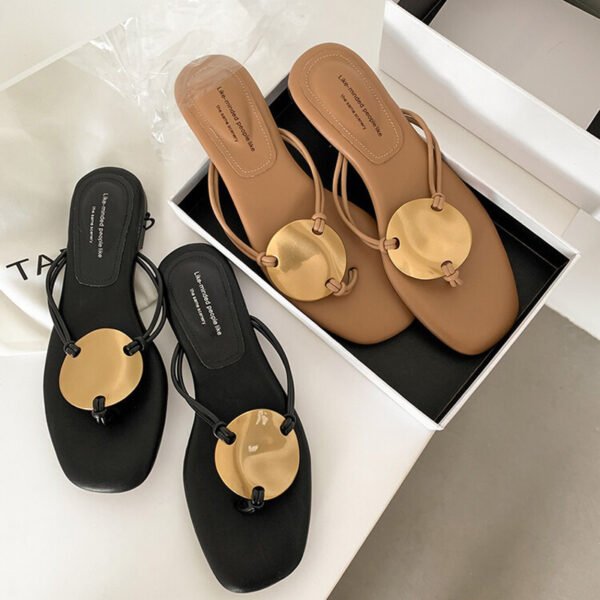 CHIKO Kalley Open Toe Block Heels Flats Sandals - Image 2
