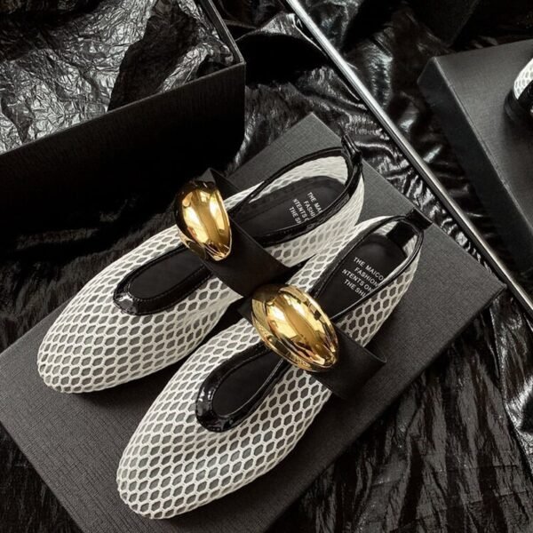 CHIKO Hadlee Round Toe Block Heels Mary Jane Flats