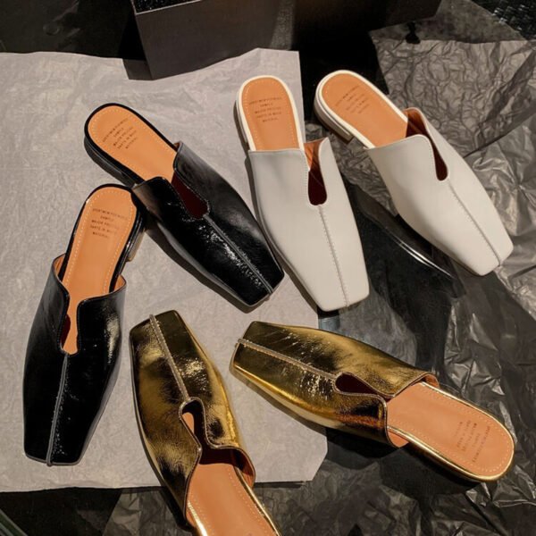 CHIKO Zayla Square Toe Block Heels Clogs/Mules Shoes - Image 2