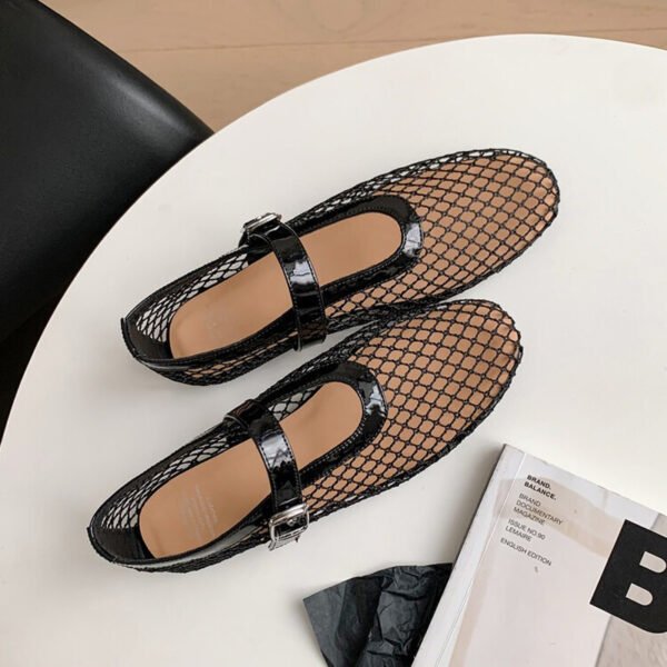 CHIKO Avayah Round Toe Block Heels Mary Jane Flats - Image 2
