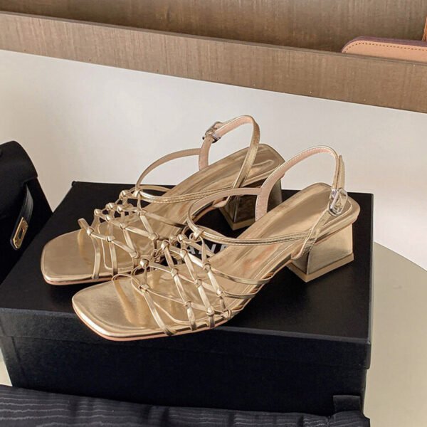 CHIKO Aliya Open Toe Block Heels Heeled Sandals - Image 2