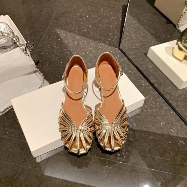 CHIKO Kalie Round Toe Block Heels Heeled Sandals - Image 2