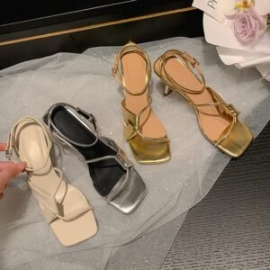 CHIKO Saoirse Open Toe Stiletto Heeled Sandals